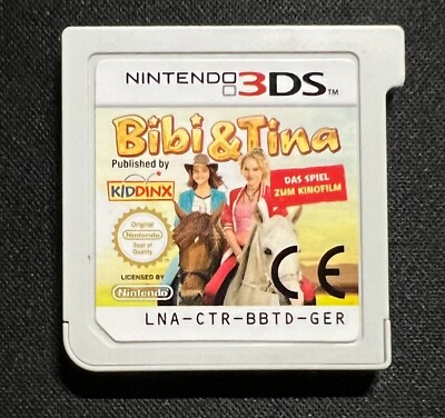 Bibi & Tina Das Spiel Zum Kinofilm Nintendo 3DS GER PAL Import Exclusive