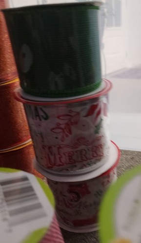 Decorative Ribbon Lot Christmas Halloween Valentine's Easter Themes - Picture 2 of 11