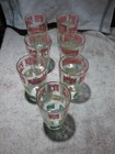 SET OF 7 WATER/JUICE TUMBLERS/GLASSES WITH VARIOUS COUNTRIES DESIGN - 8 OUNCE  — photo 7