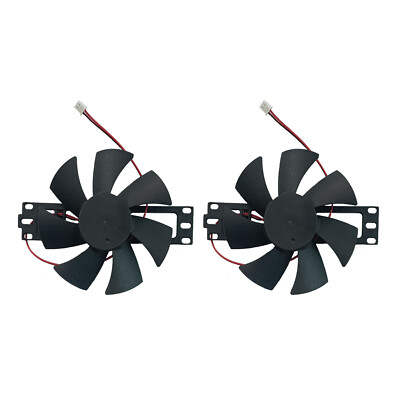 #ad 2 pk DC 12V 18V Universal Case Cooling Fan for Induction Cooker Repair $18.99