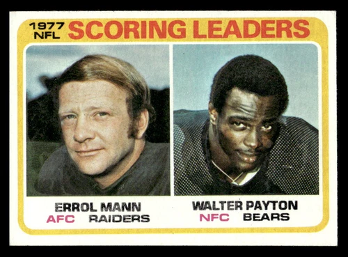 1978 Topps Walter Payton #334  Chicago Bears Football Card