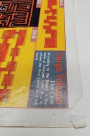 Final Fantasy 1990 Nintendo NES Dungeon Maps / Item Chart NES-FF-USA(A)