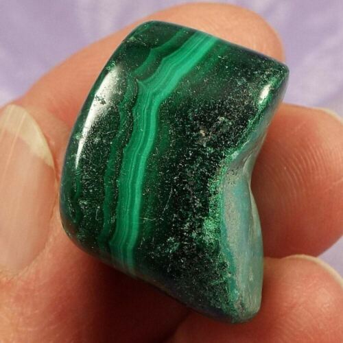 B-Klasse Chrysocolla/Malachit Tumblestone Malacolla 'Heal Rifts' 21g SN18487 - Bild 3 von 4