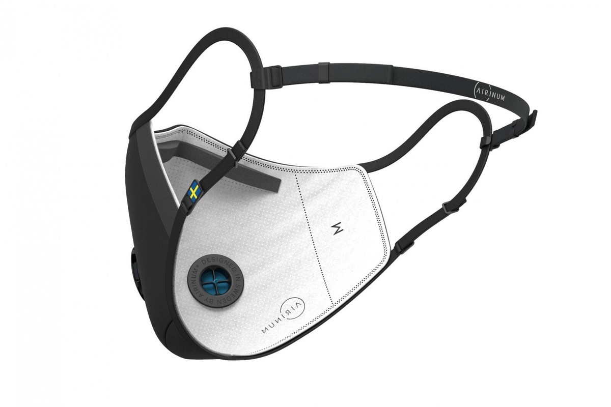 Airinum Urban Air Mask 2.0 Grey Size M 2 Filter Packs in USA for