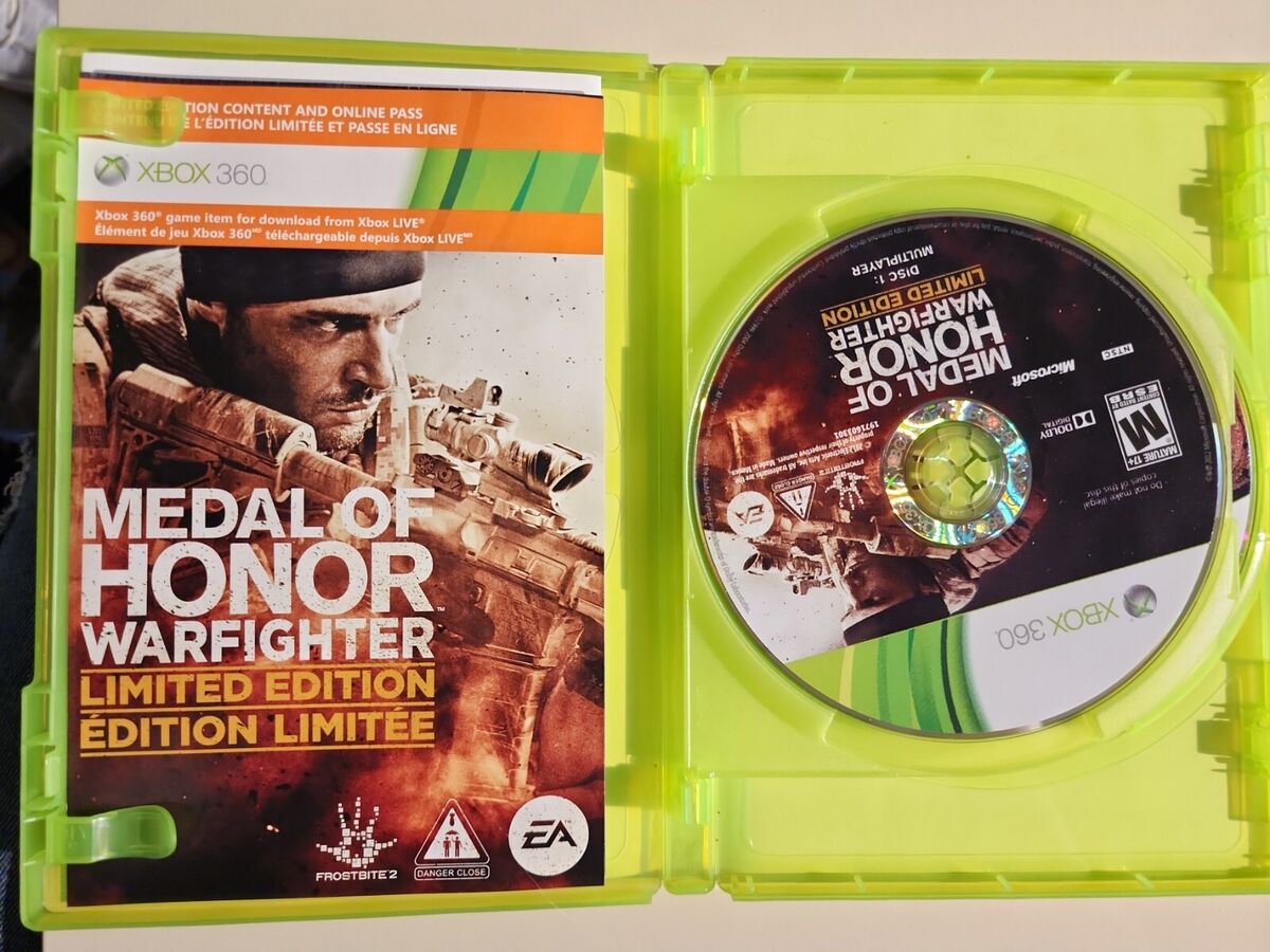  Medal Of Honor: Warfighter Limited Edition (Xbox 360