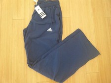WOMEN'S ADIDAS ClimaLite CORE Mesh Lined TENNIS RUNNING WARMUP TRACK PANTS 50