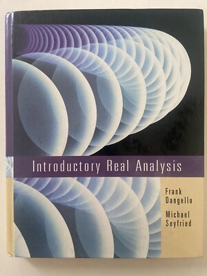 Introductory Real Analysis by Dangello, Frank ~ Hardcover ~ VERY GOOD