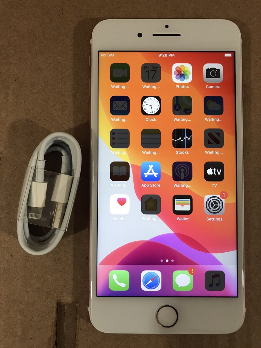 Apple iPhone 7 Plus-128GB - Rose Gold (Unlocked) A1784 (GSM)(AT&T