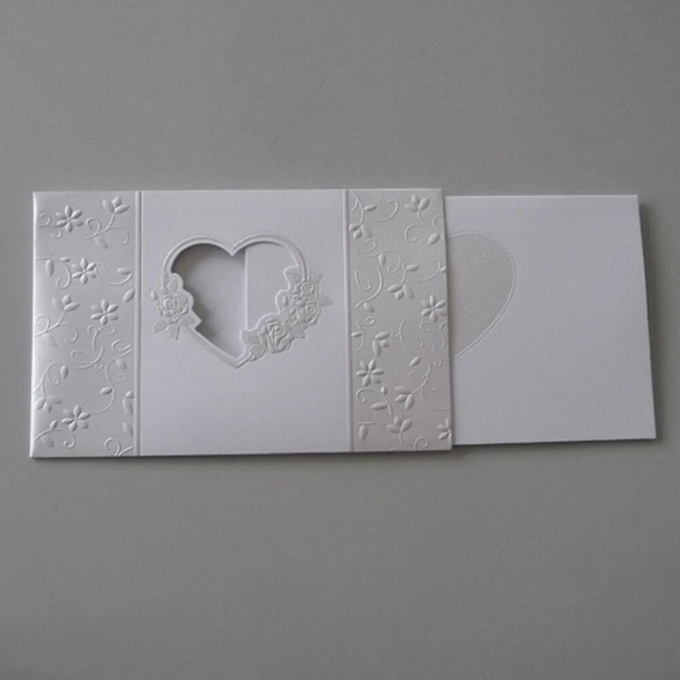 Inviti Ringraziamento Matrimonio Annuncio Save The Date Con Busta 5x #3 - Immagine 2 di 4