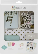 PROJECT LIFE * HEIDI SWAPP  Gold Foil Value Kit -  (130 Pieces)  Save 60% !