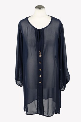 Michael Kors Damen Bademode Gr. 34 (XS) Blau NEU Bademode Badekleid Tunika