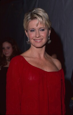 Olivia Newton-John Schauspielerin Sängerin 35 mm Farbpresse Foto Folie P2