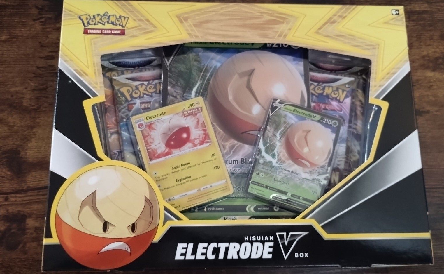 Pokemon Trading Card Game Hisuian Electrode V Box Brand New Sealed