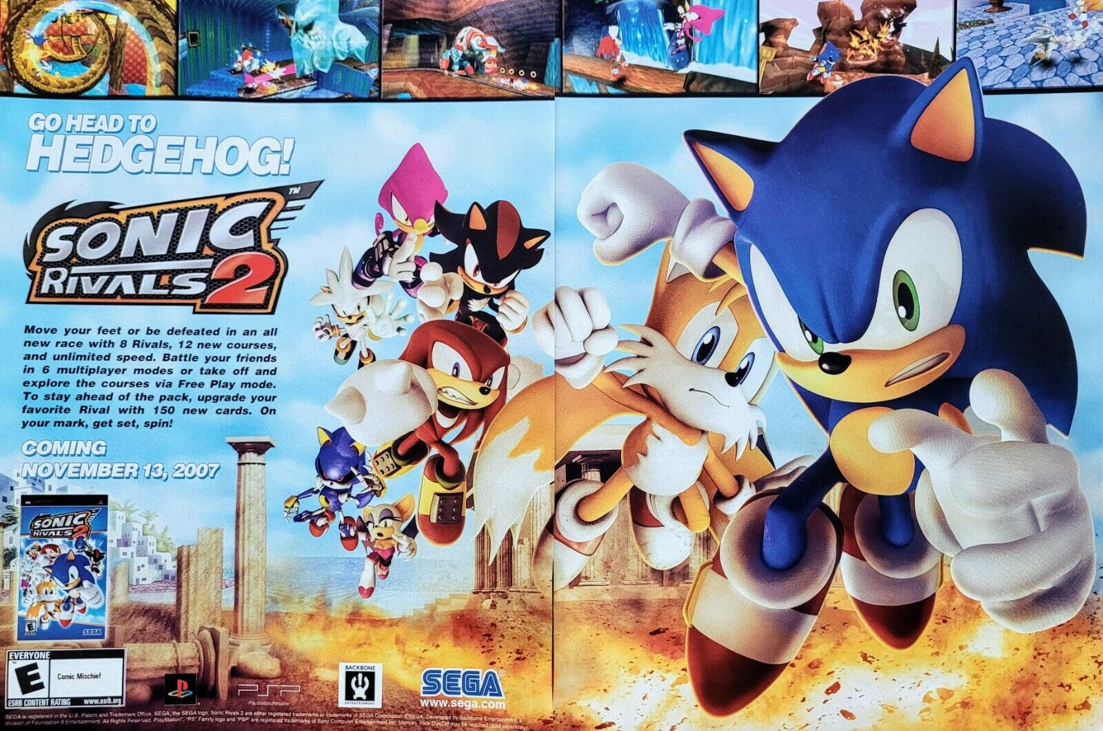 Sonic Rivals ROM & ISO - PSP Game