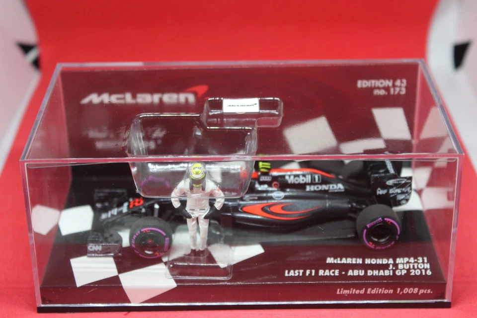 1/43 McLaren Honda MP4-31 (2016) - #22 J. Button - MINICHAMPS - Immagine 2 di 3