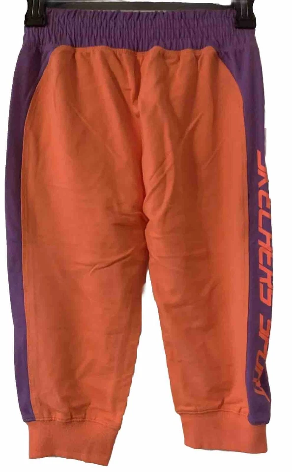 Jogger deportivo Skechers de felpa francesa coral pequeño para niñas grandes Foto 4 de 4
