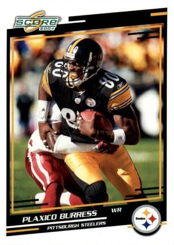 2004 Score Plaxico Burress #252