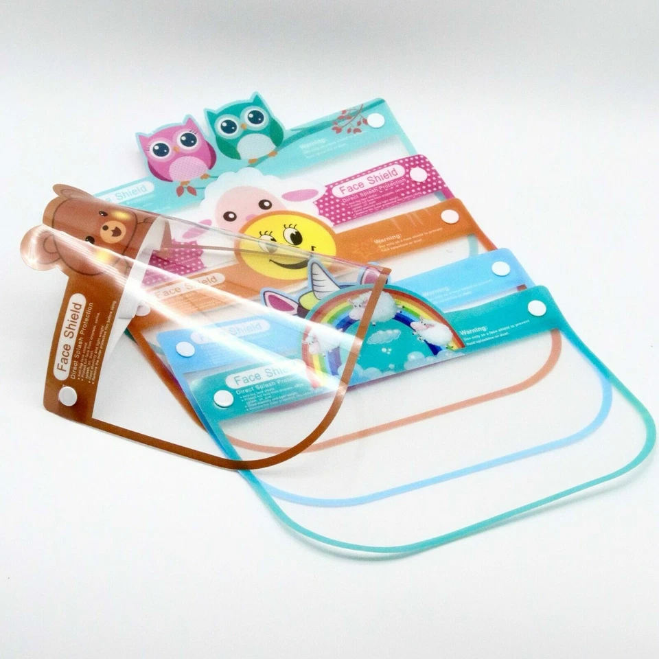 Face Shield for Kid Unisex eye Elastic Band Clear Mask reusable Anti Splash Safe - Image 2 of 4