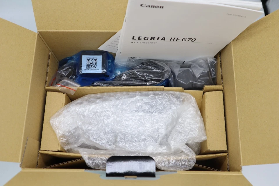 CANON LEGRIA HF G70 4K CAMCORDER #0501 - Image 2 of 4