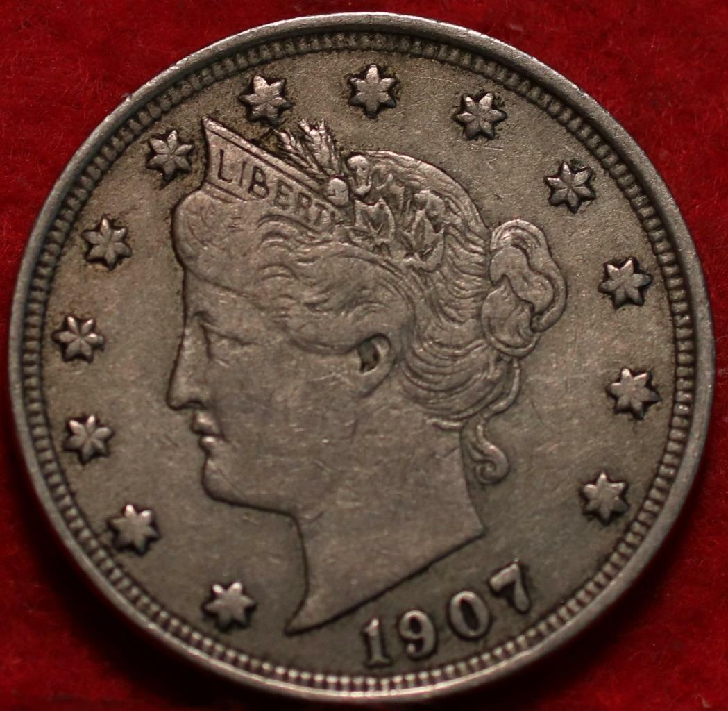 1907 Philadelphia Mint Store Liberty Max 66% OFF Nickel