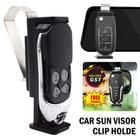 2Pcs Car Sun Visor Clip Holder Gate Garage Door Remote Control Clip Mount Stand