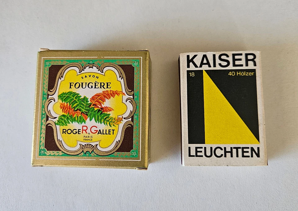 UNBENUTZT FOUGERE SAVON SEIFE Roger Gallet 3 x 25g Gästeseife Reiseseife - Bild 4 von 4