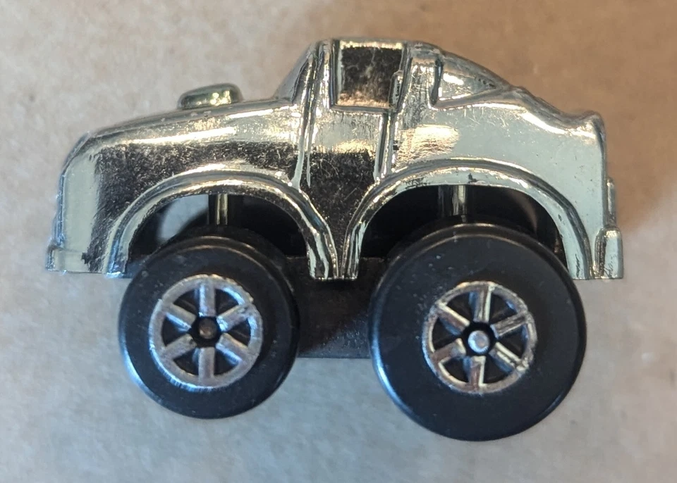 Galoob Micro Machines Chrome Big Wheels Lot 4 Monster Cars Vehicles - Image 4 of 4