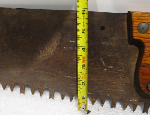 VIntage Superior Warranted Crosscut One Man Logging Saw 36” Cut - Picture 13 of 14