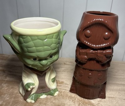 Jawa Star Wars Disney Galaxy's Edge Tiki Tasse Yoda Challis Set Selten Limitiert Japan