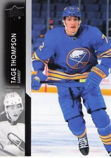 2021-22 Upper Deck #524 Tage Thompson - Buffalo Sabres