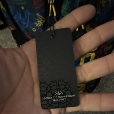 Scotty Cameron Gallery Pathfinder Peace Surfer Blue Nylon Golf Carry Bag