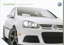 2008 08 VW GTI Rabbit  Thunder Bunny Accessories original  brochure