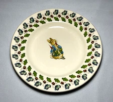 EMMA BRIDGEWATER ~ Beatrix Potter PETER RABBIT 8.5" Child's Plate ~ England
