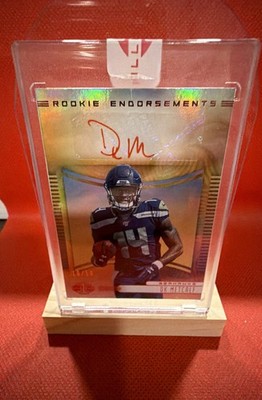 2019 Panini Illusions - Rookie Endorsements DK Metcalf #RE-DKM Red /50 (AU, RC)