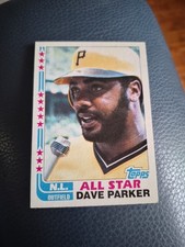 DAVE PARKER 1982 TOPPS ALL STAR #343 FREE SHIPPING