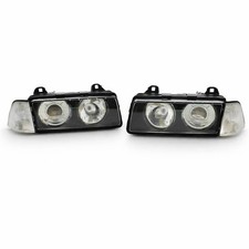 Hella Glass Lens Projector Headlightclear Corner Lights For Bmw E36 2d Coupe Hella Glass Lens Projector Headlightclear Corner Lights For Bmw E36 2d Coupe