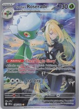 Pokémon Cynthia's Roserade Destined Rivals 184/182 Illustration Rare NM