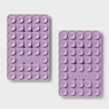 heyday Suction Mount Phone Holder 2pk Pastel Lavender