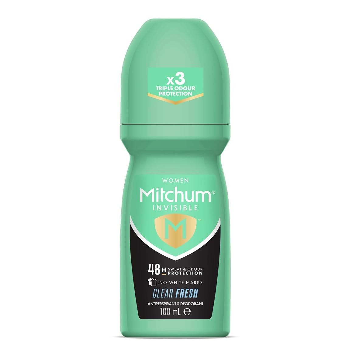 Mitchum Invisible Women 48HR Protection Roll On Deodorant & Anti Perspirant No