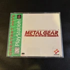 Metal Gear Solid Greatest Hits Sony PlayStation 1 ps1 NO MANUAL CLEANED & TESTED