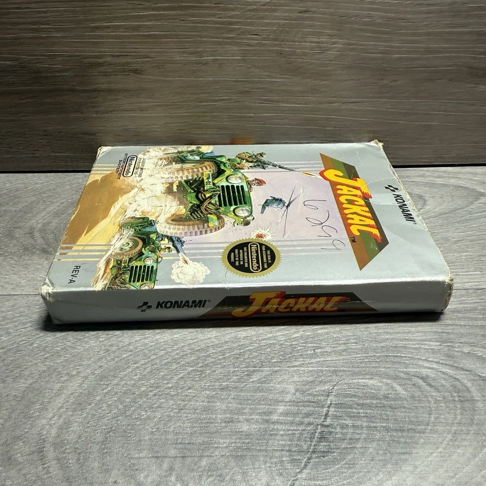 Jackal NES CIB (Nintendo Entertainment System, 1987) w/ Box Tested Working - Image 4 of 4