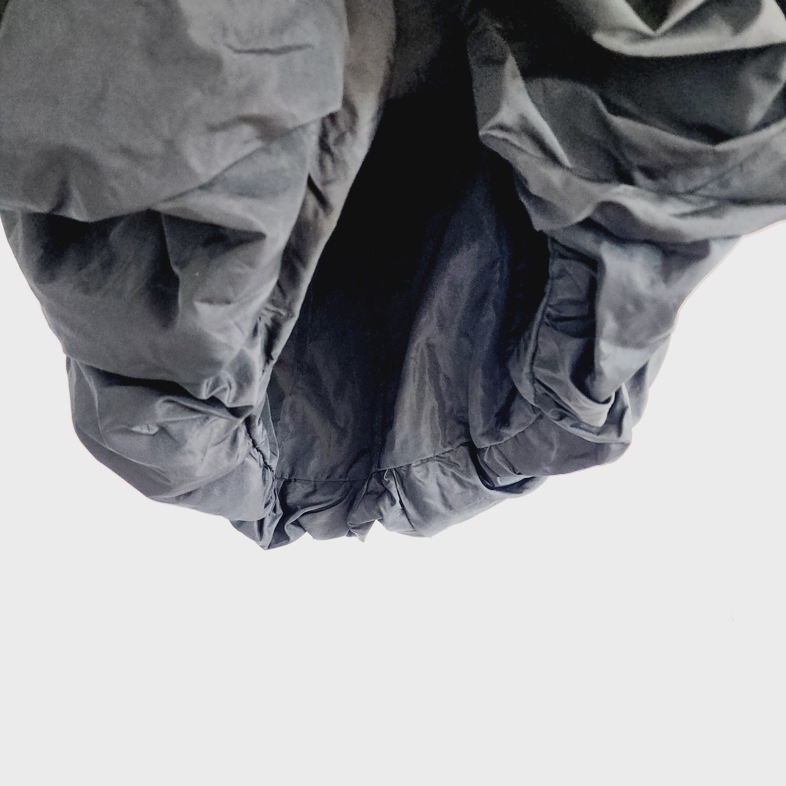 Zara Black Off the Shoulder Voluminous Taffeta Mini Dress Size Medium thumbnail 7