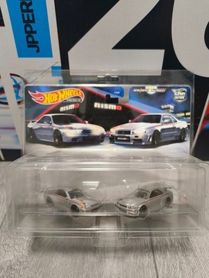 Hot Wheel 2-Pack Car Culture Nismo Nissan Skyline R32 & R34 GT-R OVP