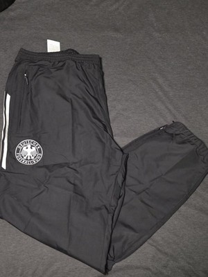 SZ L Germany Woven Track Pants 1996 Football Soccer Adidas IT7750 Mens Retro
