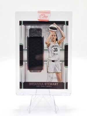 Breanna Stewart 2025 Panini One and One WNBA Patch SP #/99 #MS-BST