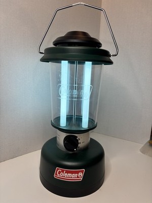 Vintage Coleman 5355H700 Large Tube Lantern Fluorescent for sale