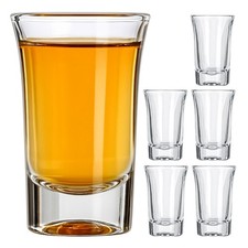 B-WARE 6er Set Schnapsgläser 4cl Shot Gläser Schnaps Glas Likör Pinnchen Shooter