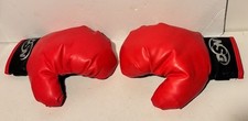 NSG Play Boxing Gloves Little Kids Adjustable Wrist Straps Red Punching