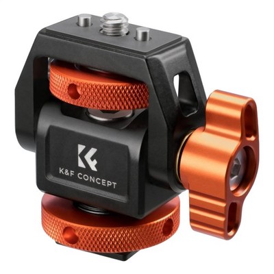 Kamera Monitor Halterung Verstellbar Drehbar Anti-Twist Kompatibel 360°