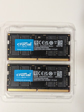 Crucial Micron 64GB 2x32GB DDR5 5200MHz SODIMM CL42 CT32G52V42S5 Laptop RAM